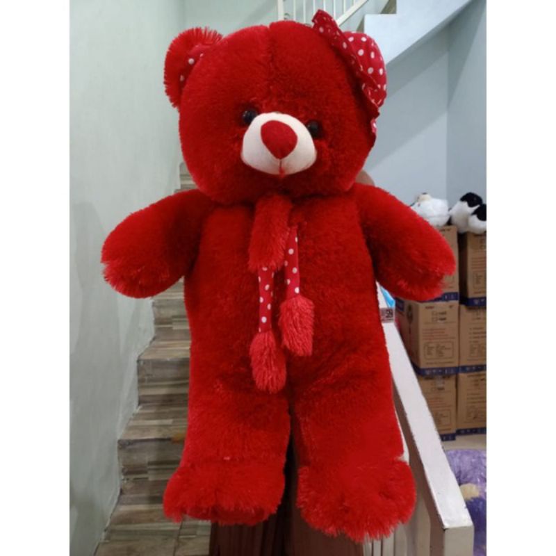 (COD)teddy bear syal topi size:XLL TERMURAH