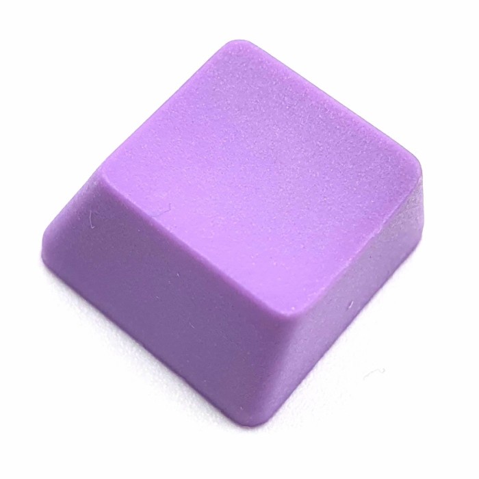 Keycap PBT 1U purple polos blank replacement keyboard button tombol