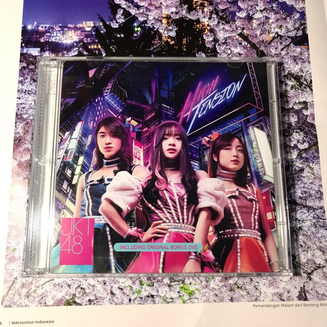 JKT48 20th Single - High Tension Official CD + DVD Photopack Feni Fitriyanti Michelle Christo