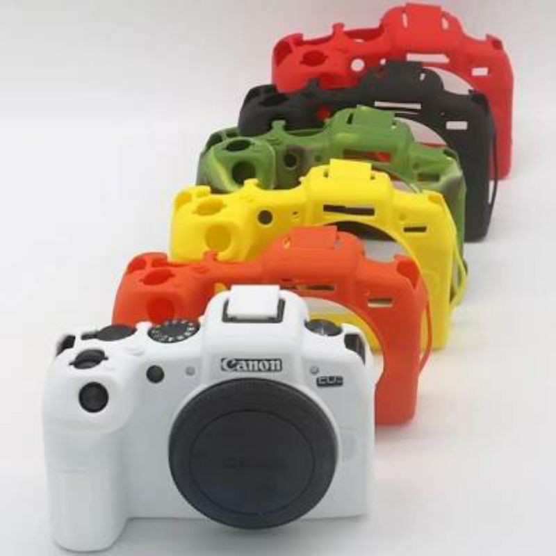 CASE SILICONE CANON FOR CAMERA DSLR MIRORLESS KONDOM KARET EOS M50 M5 M10 M3 M100 EOS 80D 700D 200D