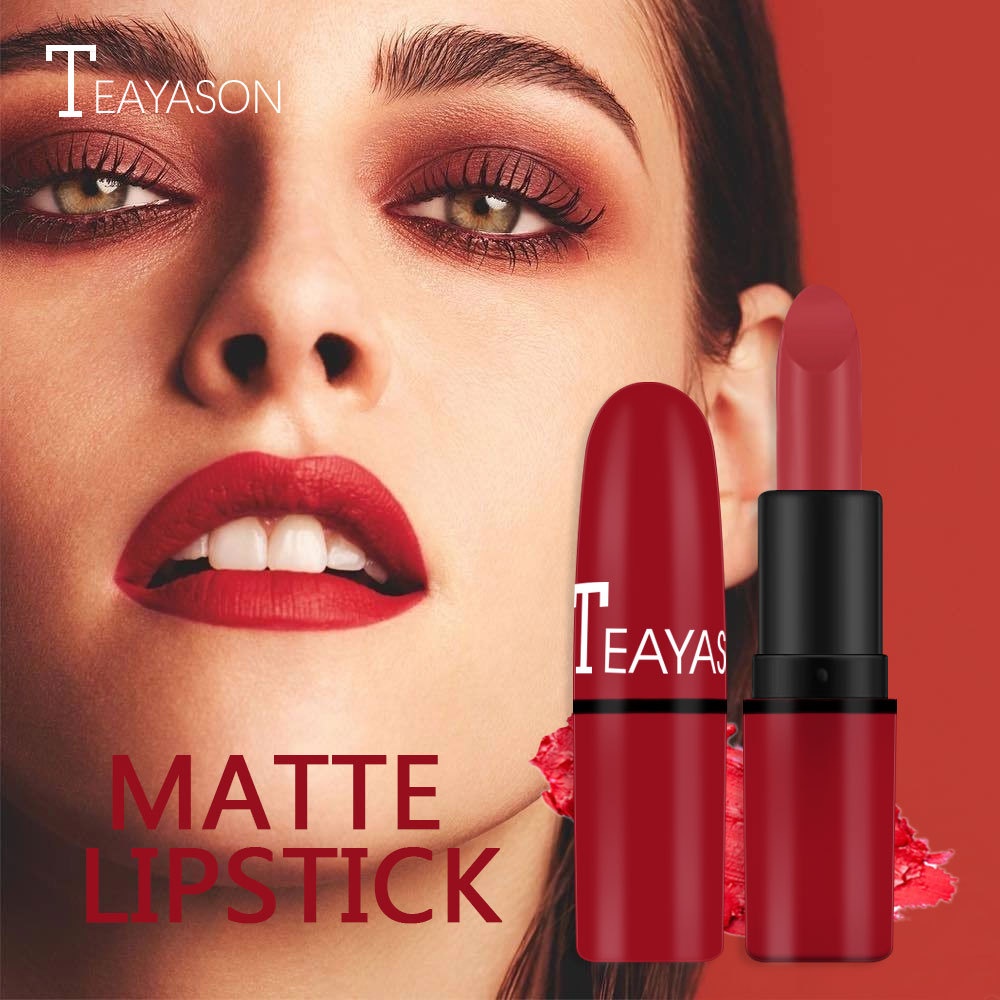 TEAYASON LIPSTICK MATTE LIPSTIK KEMASAN KAPSUL ORIGINAL