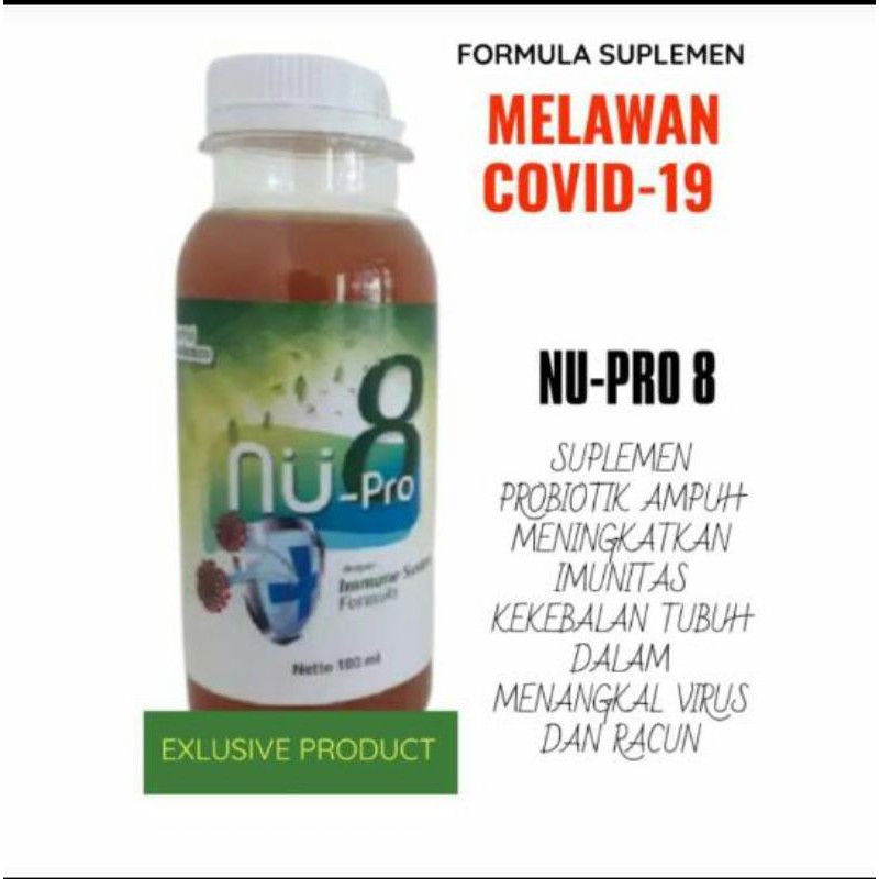 Nu Pro 8 Probiotik 100ml (Tingkatkan imun untuk menangkal Corona)