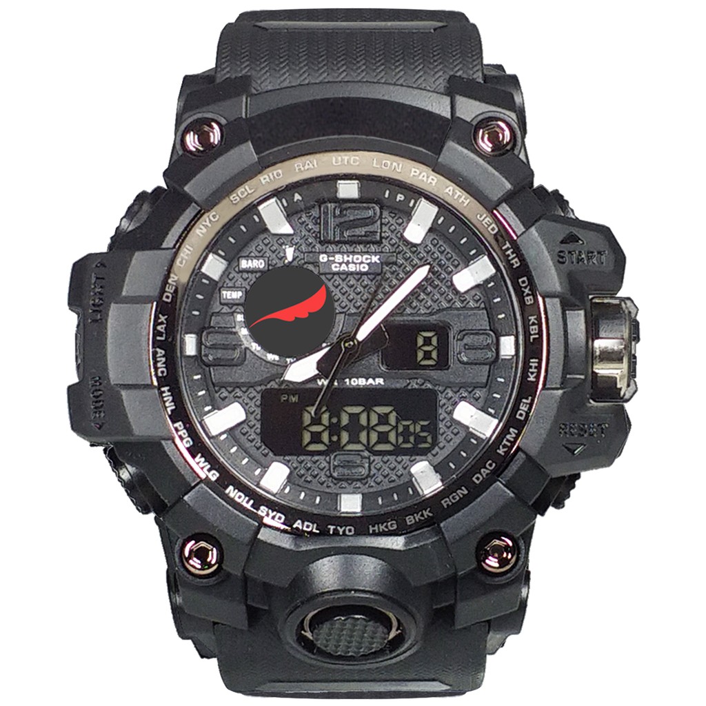 (Istimewa Bossque) Jam NOAH BAND DT Full Black (Exclusive)