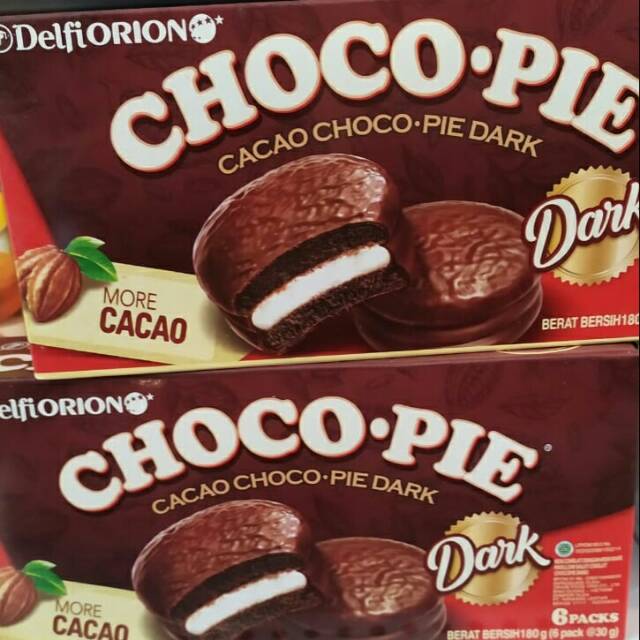 

Delfi choco pie dark 6pcs