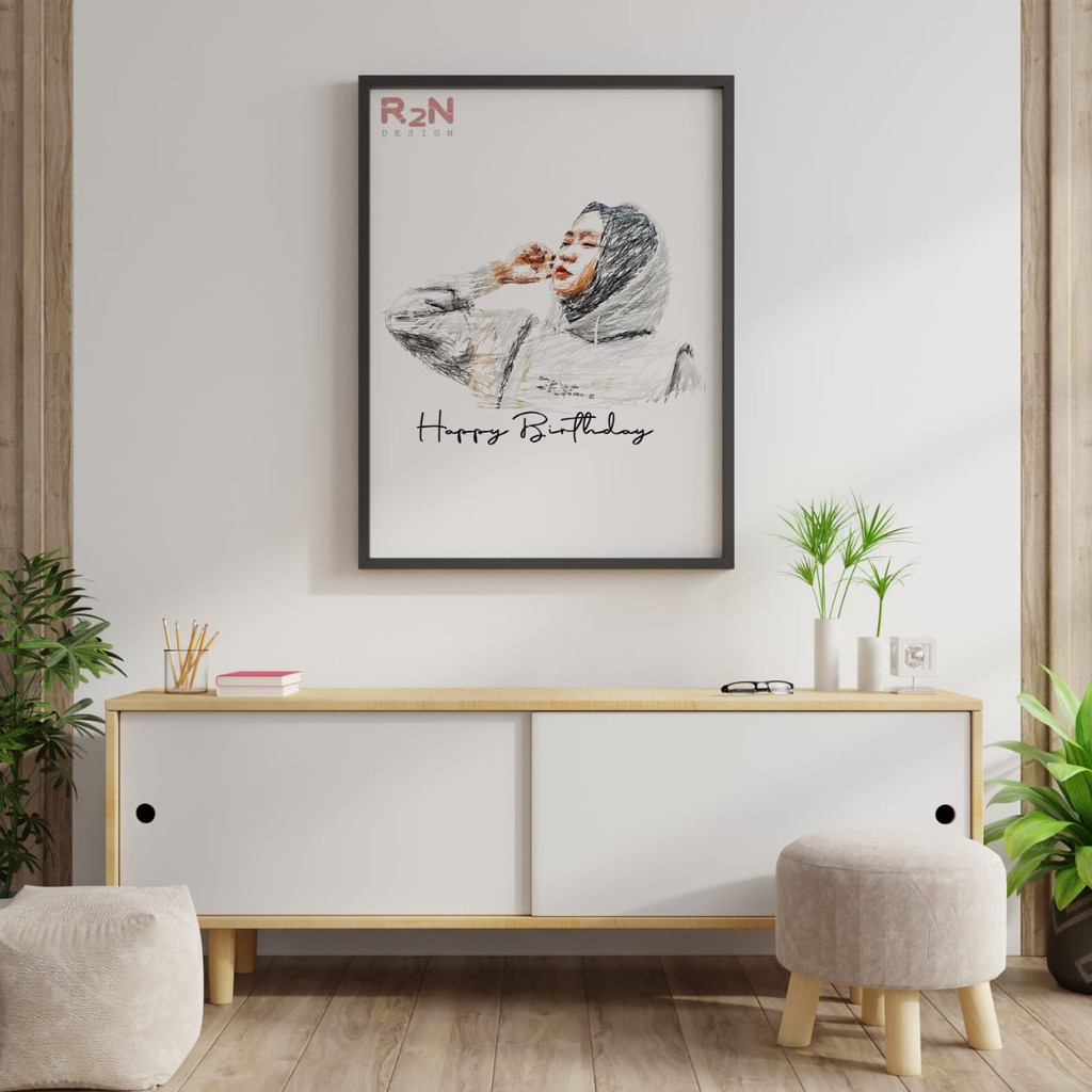 

Gift Wisuda, Kado Ulang Tahun Scribble Art, Kado aniversery