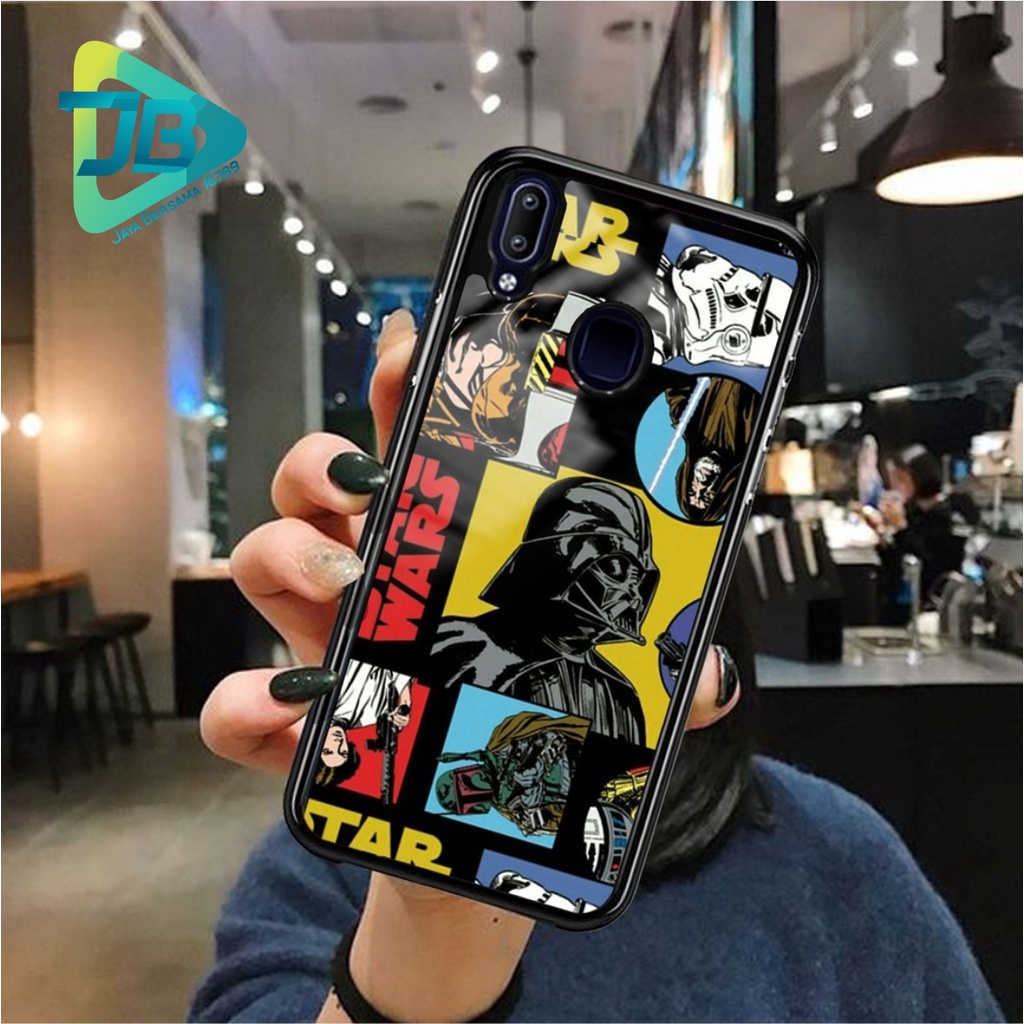 HARDCASE 2D GLOSSY STAR WARS OPPO VIVO XIAOMI SAMSUNG REALME IPHONE ALL TYPE JB5684