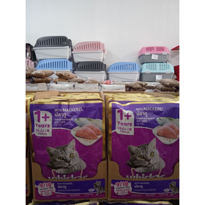 whiskas wetfood sachet All varian 85gr