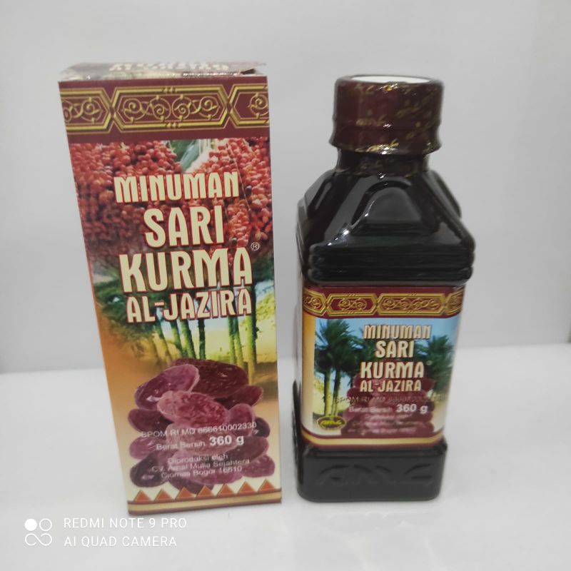 

sari kurma Al jazira 360gr