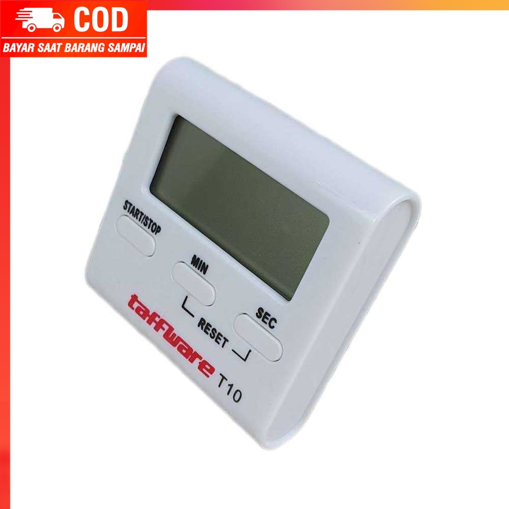 (100% BARANG ORI) Taffware Timer Masak Dapur Countdown Digital Alarm Clock - T10