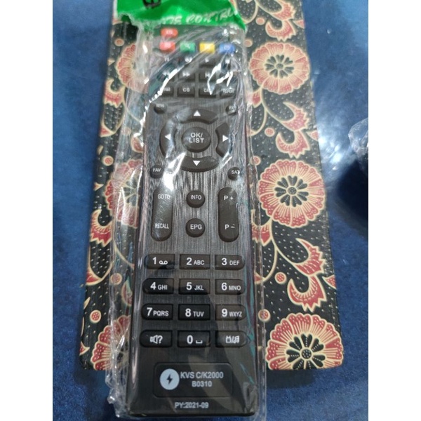 Remot Remote Receiver Parabola K-Vision Bromo C2000 / Topas TV TS2-39