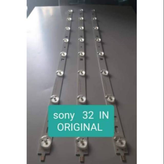 Backlight Sony 8 kancing original PCB alumunium