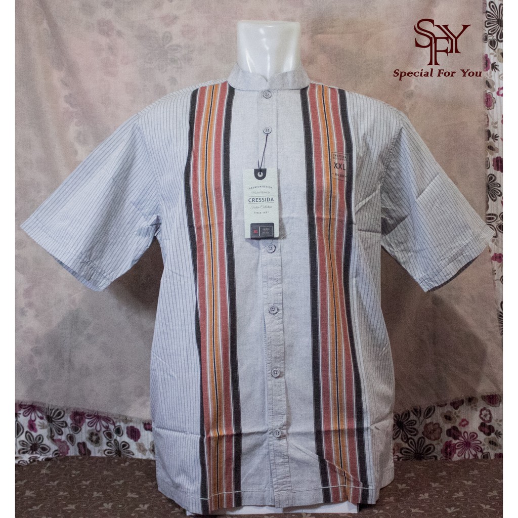 BAJU KOKO MUSLIM JUMBO PRIA CRESSIDA ORI RMPS ZE002 5A BAJU KOKO MUSLIM JUMBO PRIA CRESSIDA ORI RMPS ZE002 5A