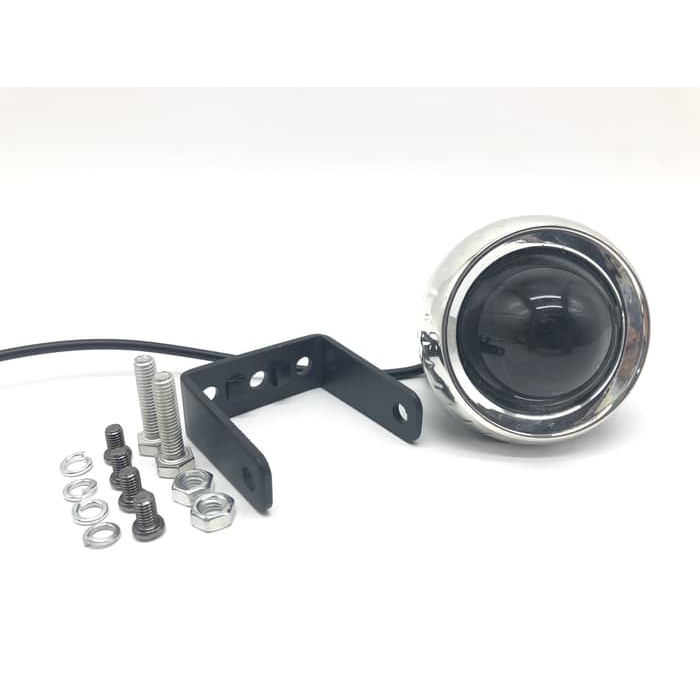 LAMPU TEMBAK sorot 30 WATT 12 v DC aluminium case 1 set baut brecket