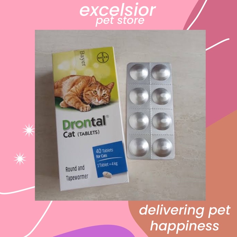 Drontal Cat / Obat cacing kucing