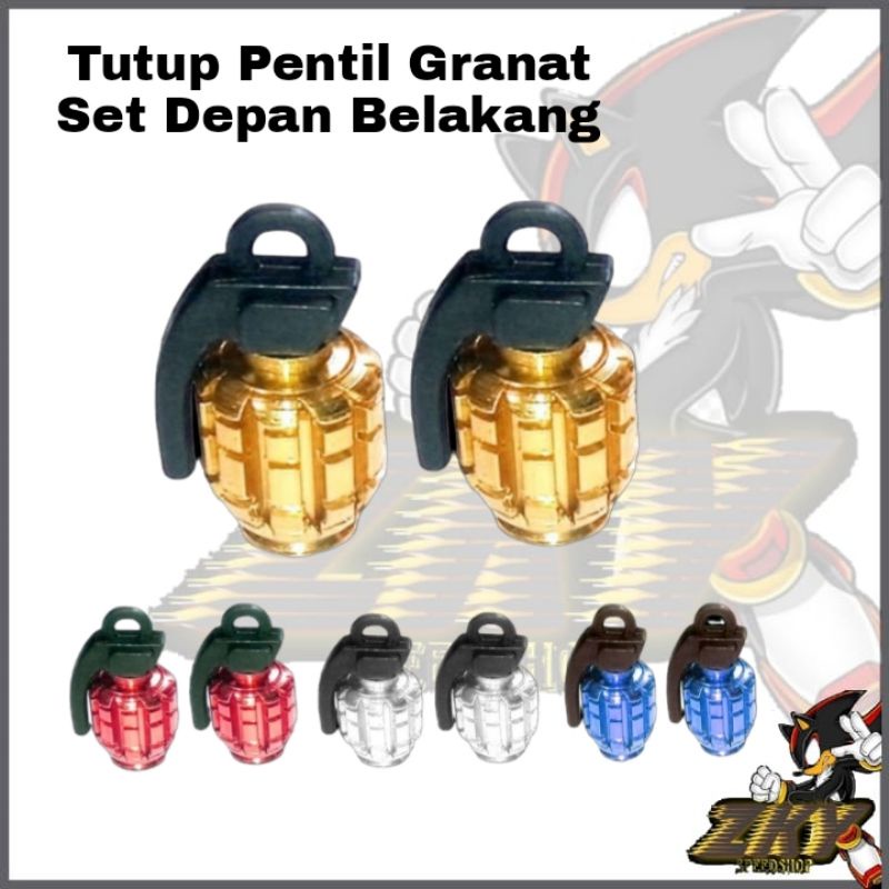 Tutup Pentil Ban Sport Full CNC Fungsi Motor Mobil Sepeda Universal