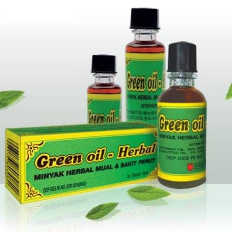 Jual green oil herbal | Shopee Indonesia 
