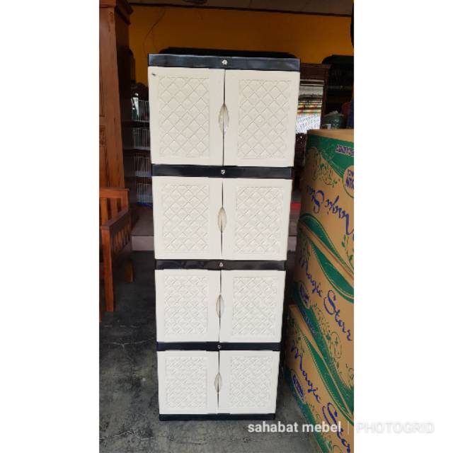 LEMARI PLASTIK MINI / LEMARI AQUOSE / RAK SERBAGUNA