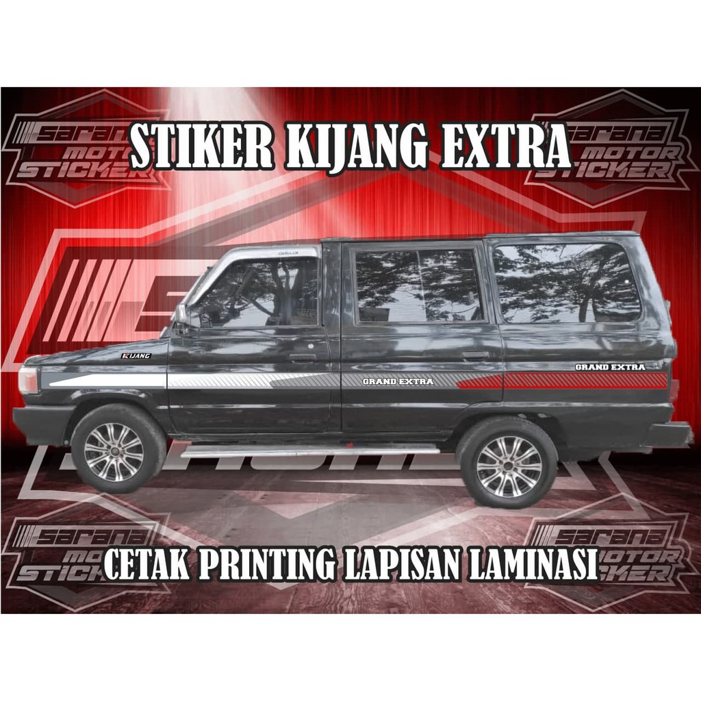 STIKER KIJANG STRIPING TOYOTA KIJANG SUPER/EXTRA