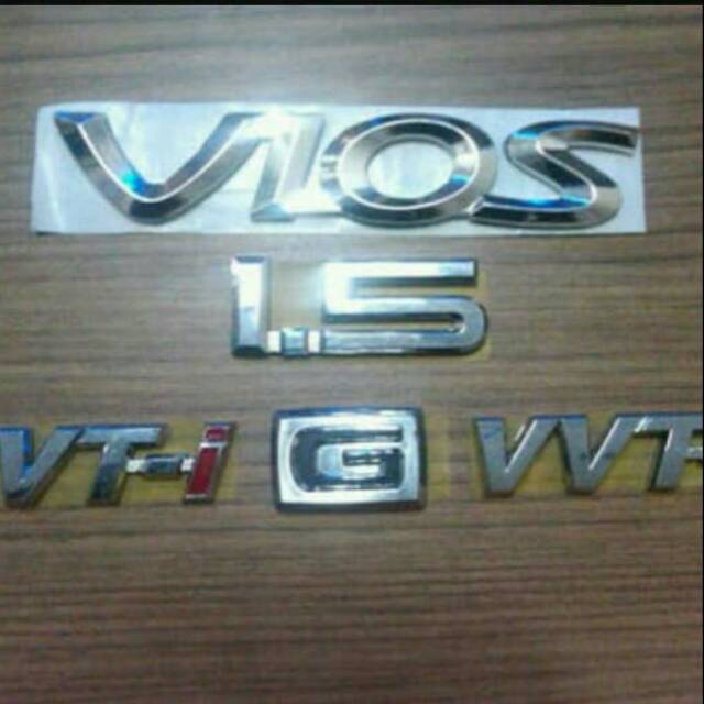 Emblem Logo Vios Toyota vios vvti
