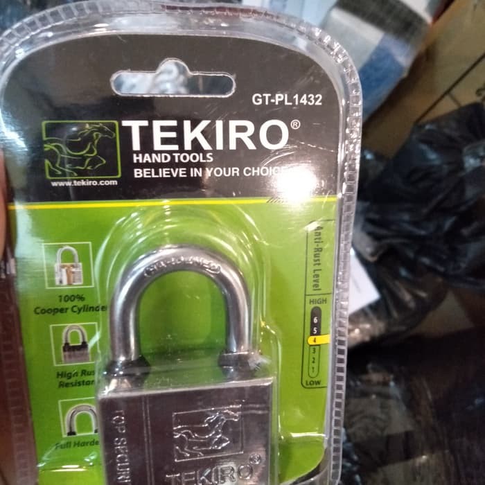 Gembok Tekiro ukuran 40mm Pendek