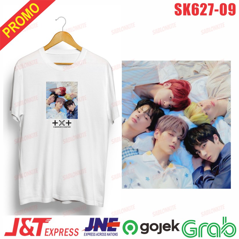 MURAH!!! KAOS FOTO KPOP SK627 UNISEX COMBED 30S