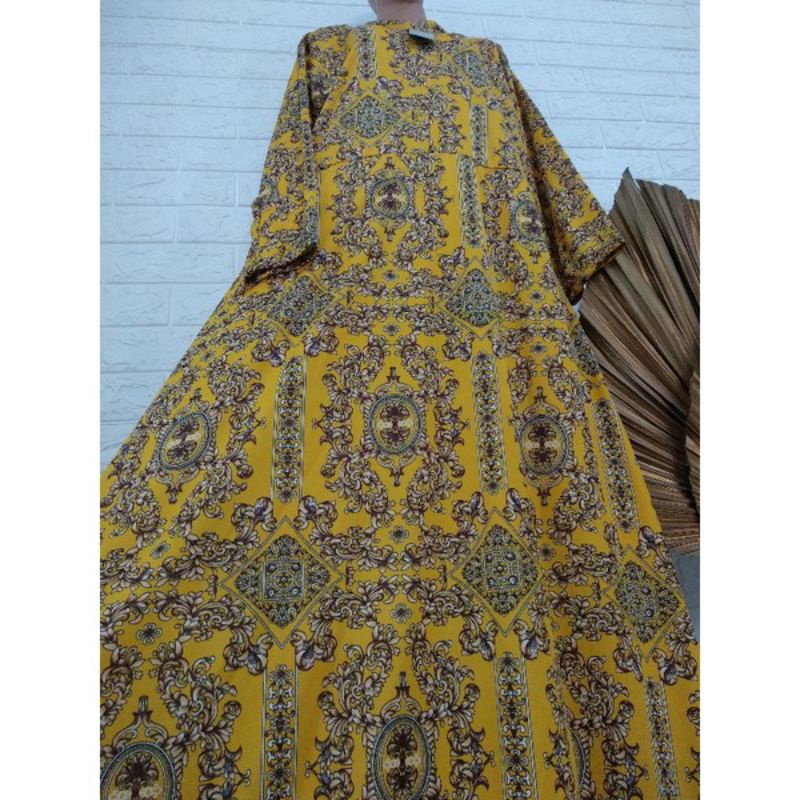 Gamis Hyget Jumbo Sultan Ranting Sakura Gamis Jumbo Termurah