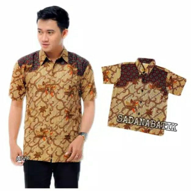Premium!! Couple Batik Ayah Anak Motif Seno Sakti Size Terlengkap 1-10 Tahun ,.,,,,,