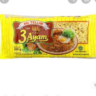 

MIE TIGA AYAM per bungkus