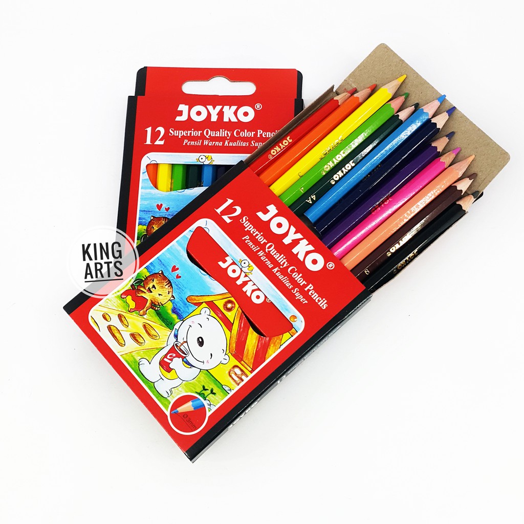 

Pensil Warna Joyko 12 Pendek