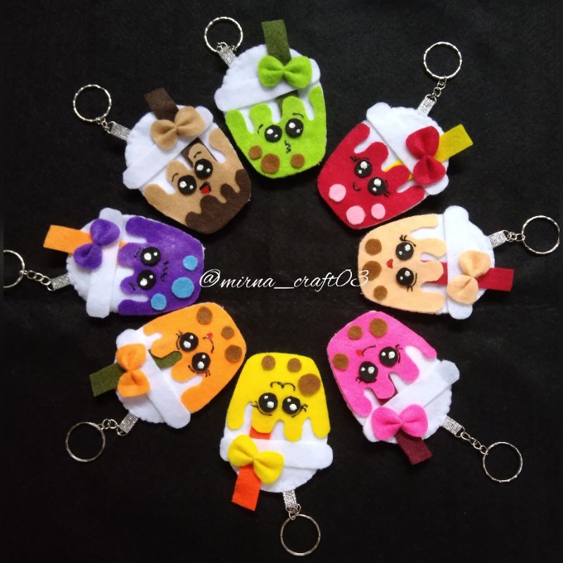 

amplop boba flanel/amplop lebaran/amplop ganci boba