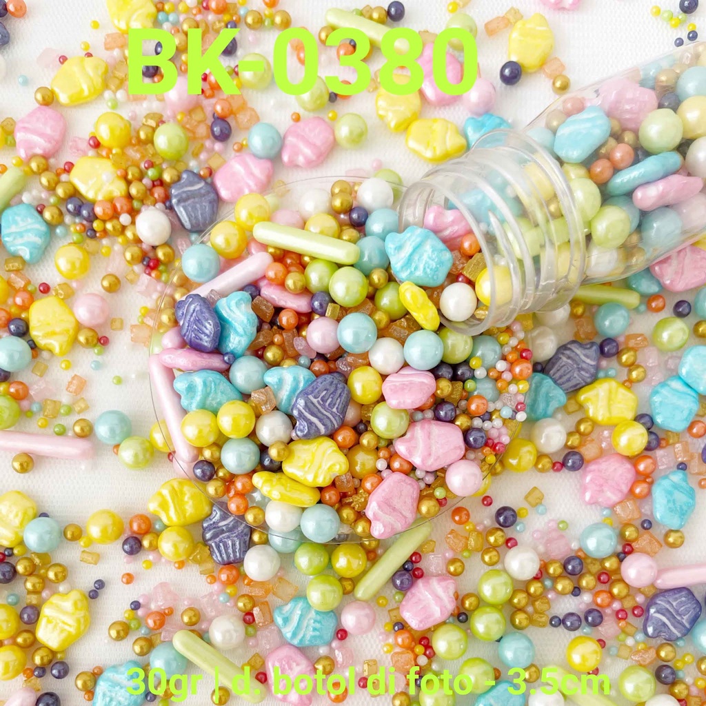 

BK-0380 Sprinkles sprinkle springkel 30gr mutiara cupcake yamama baking grosir murah sprinkles cake dekorasi mutiara trimit decoration story sprinklestory sprinklesstory sprinkle story yamama baking