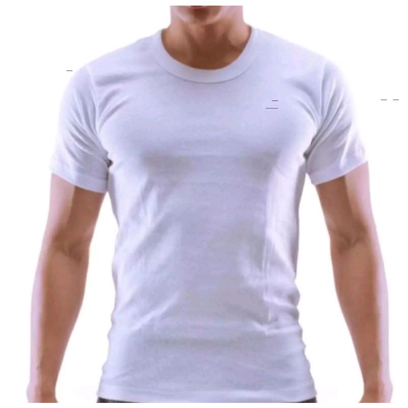 BAJU KAOS OBLONG PUTIH POLOS/BAJU DALAMAN PRIA