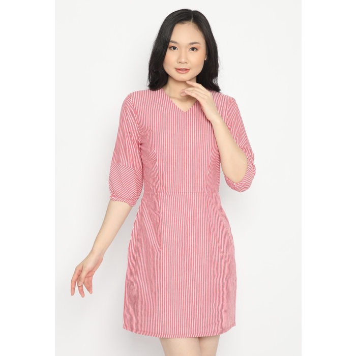 Dress Korea / Korean Midi Dress / dress vintage MIDI DRESS KATUN SUSUN/DRESS Midi dress korea Longtu