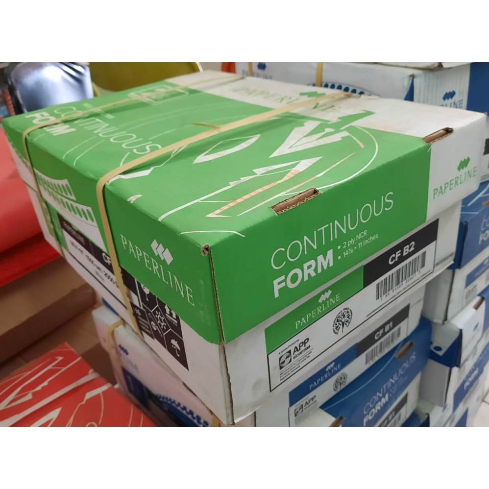 

Kertas PAPERLINE Continuous Form B2 Putih Kertas Komputer/Perlengkapan Kerja