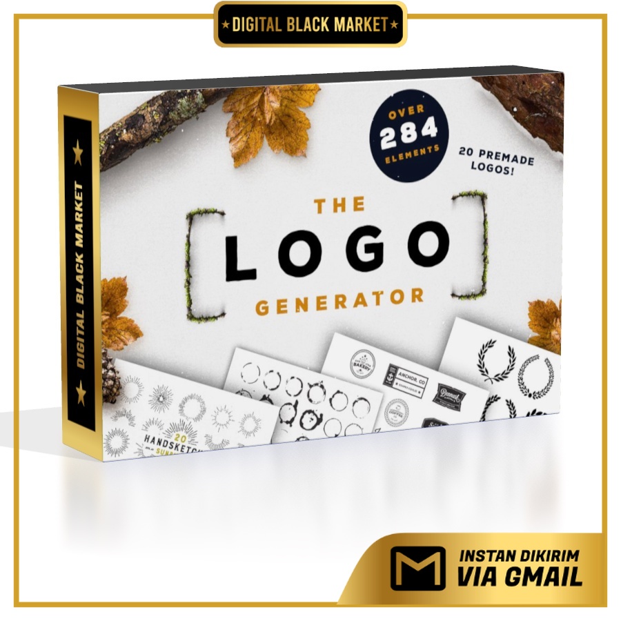 The Logo Generator Bundle  - Photoshop &amp; Illustrator
