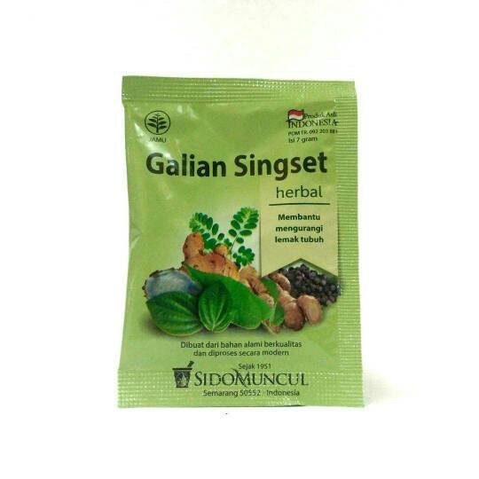 

1 pcs Galian Singset Herbal Sidomuncul - Membantu mengurangi lemak tubuh