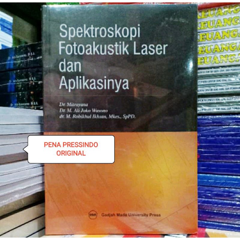 Jual BUKU SPEKTROSKOPI FOTOAKUSTIK LASER DAN APLIKASINYA - MITRAYANA ...