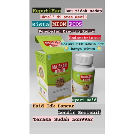 MAJAKANI MOMO KAPLET BPOM ORIGINAL 100%