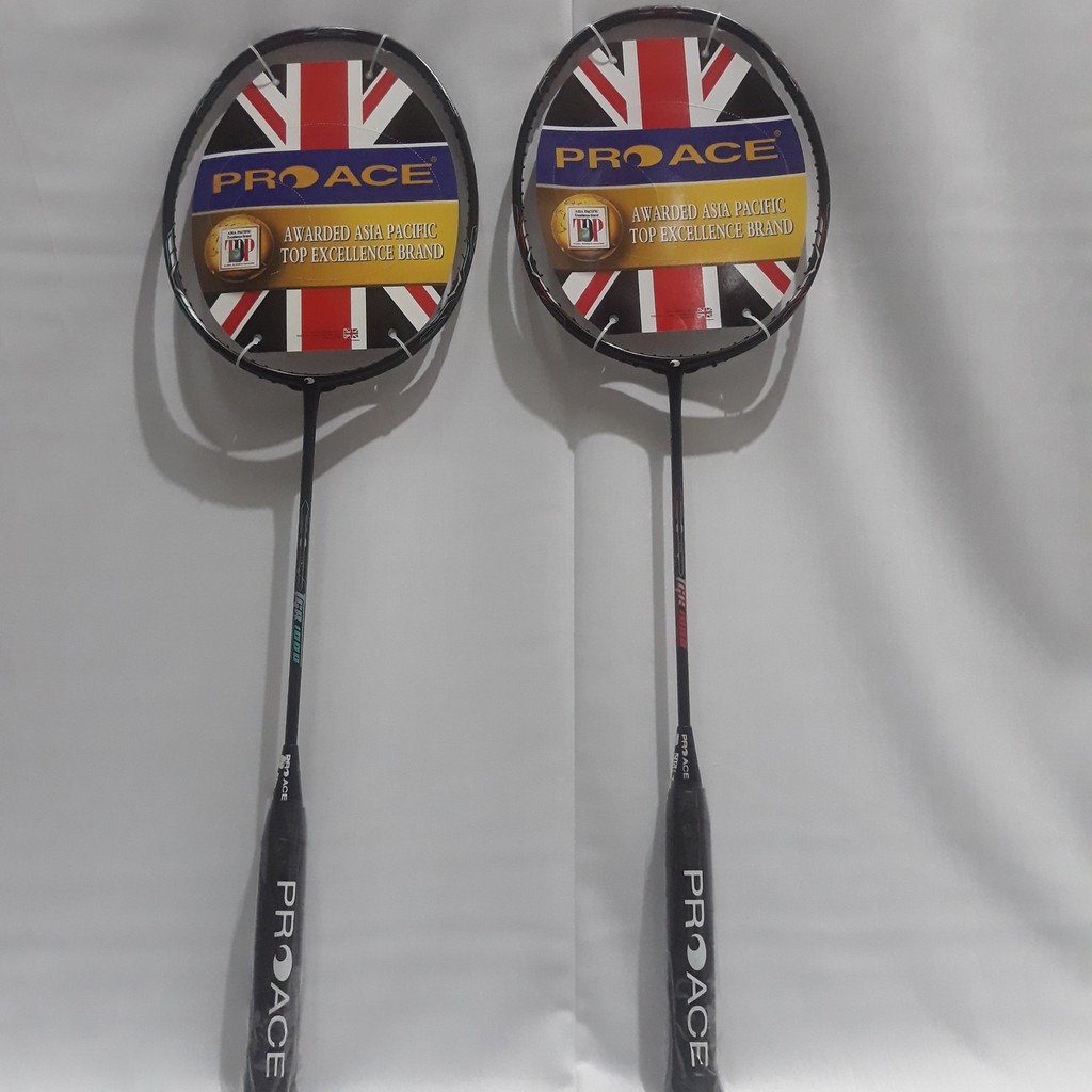 Raket Badminton Original Pro Ace TGR 1000 Bonus Grip Handuk
