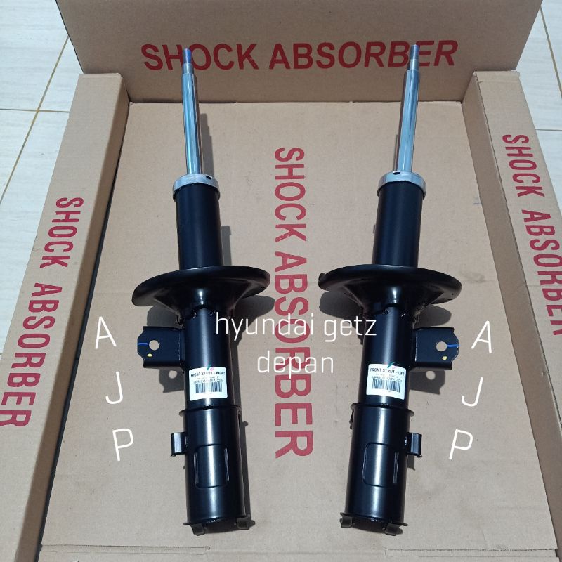 shock breaker shock absorber hyundai Getz depan original