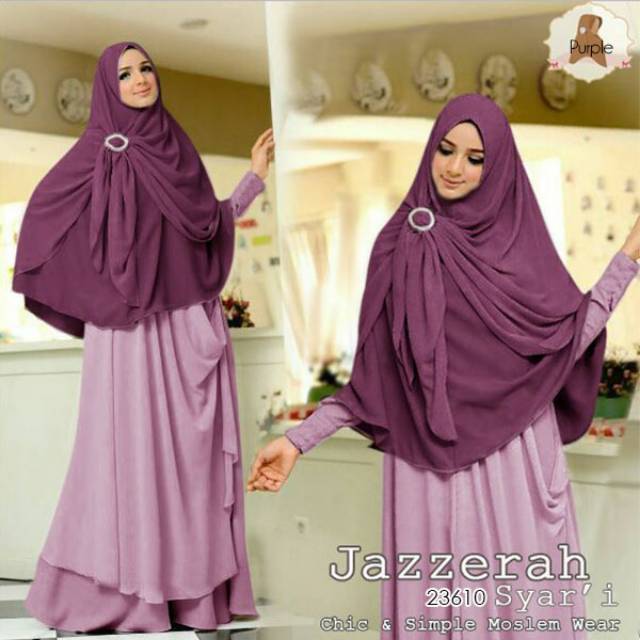 JAZZERAH SYARI Baju Muslim Maxmara