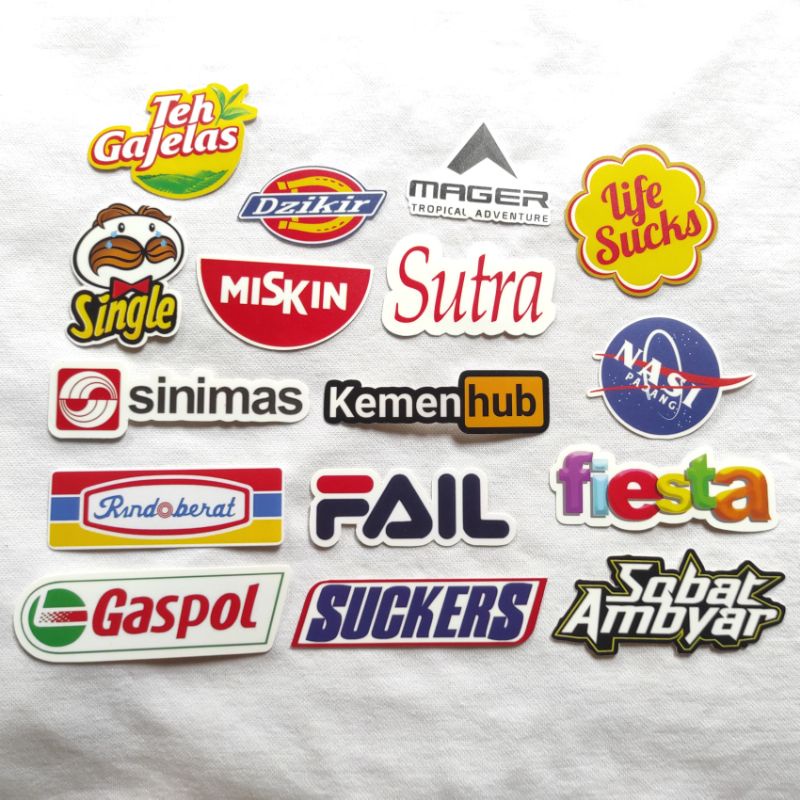 

STICKER PARODI HYPEBEAST BRAND DISTRO