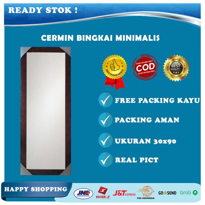 Cermin Dinding Kotak Minimalis