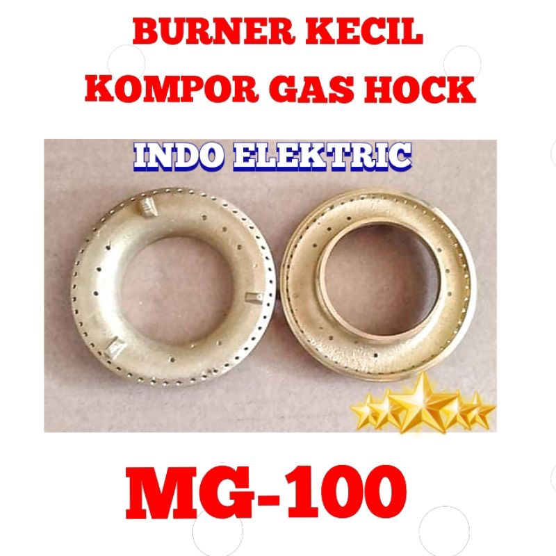 BURNER HOCK KUNINGAN KECIL KOMPOR GAS HOCK MV MG 100 DWIMUTIARA SILVER GOLD