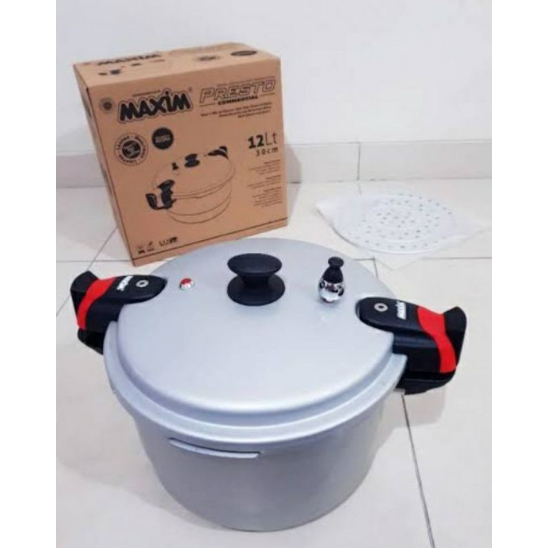 Setrika uap Presto MAXIM laundry kapasitas 12 liter