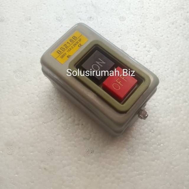 PUSH BUTTON 15A SWITCH ON OFF 15 A 3P