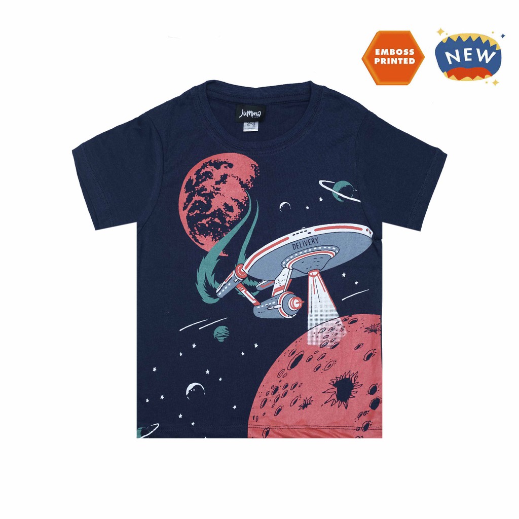 

Jummakids Move To Mars Printed Tshirt Anak