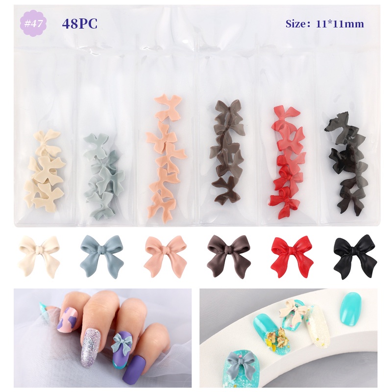 Stiker Ukiran 3d Bahan Resin Warna-Warni Gaya Vintage Untuk Dekorasi Nail Art