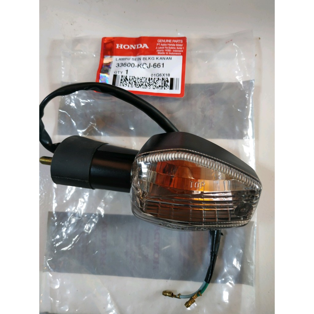 Lampu Sein Riting Depan belakang Motor Tiger Revo Ori Ahm