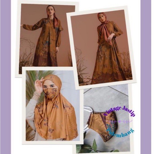 Daily Bergo by Kamima Gendhis Bergo + Gendhis Mask